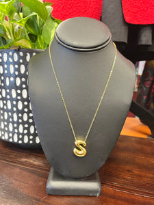 Gold Initial Necklace