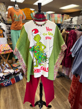 Load image into Gallery viewer, Grinchy Boho Top