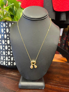 Gold Initial Necklace