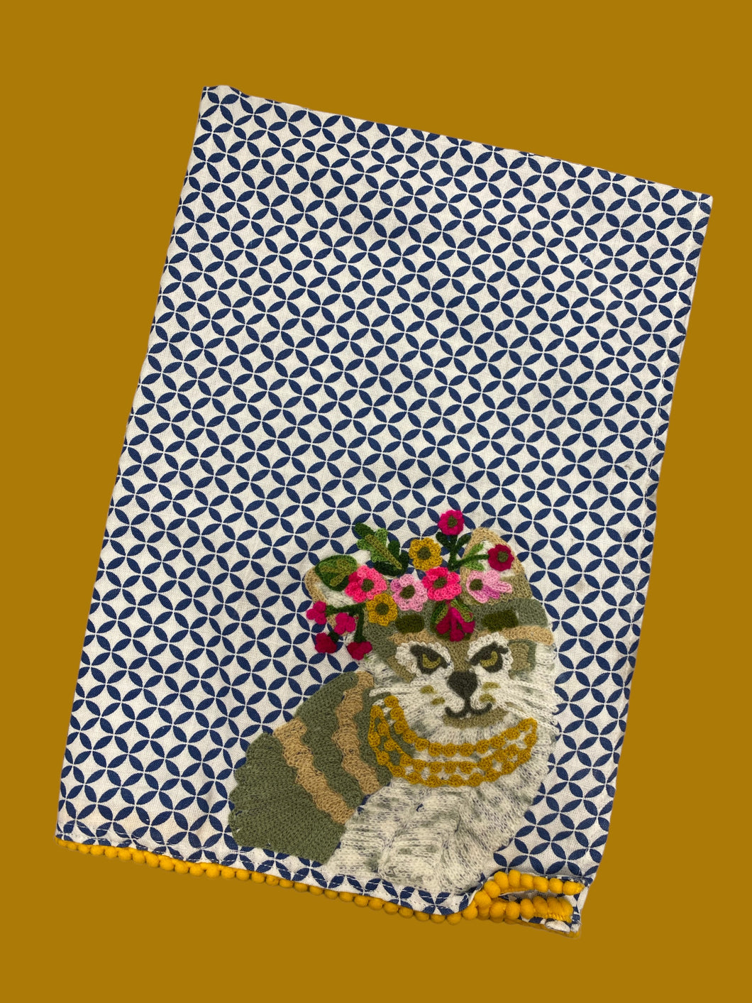 Princess Cat Tea Towel