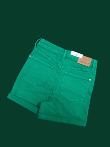 Judy Blue Kelly Green Shorts