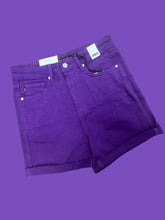 Load image into Gallery viewer, Judy Blue Purple Shorts