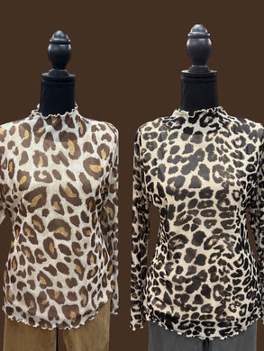 All Animal Mesh Top