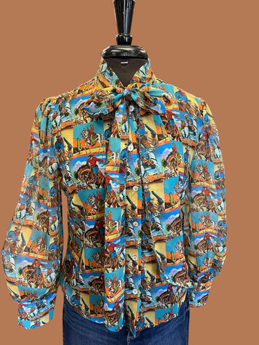 PopArt Cowboy Top