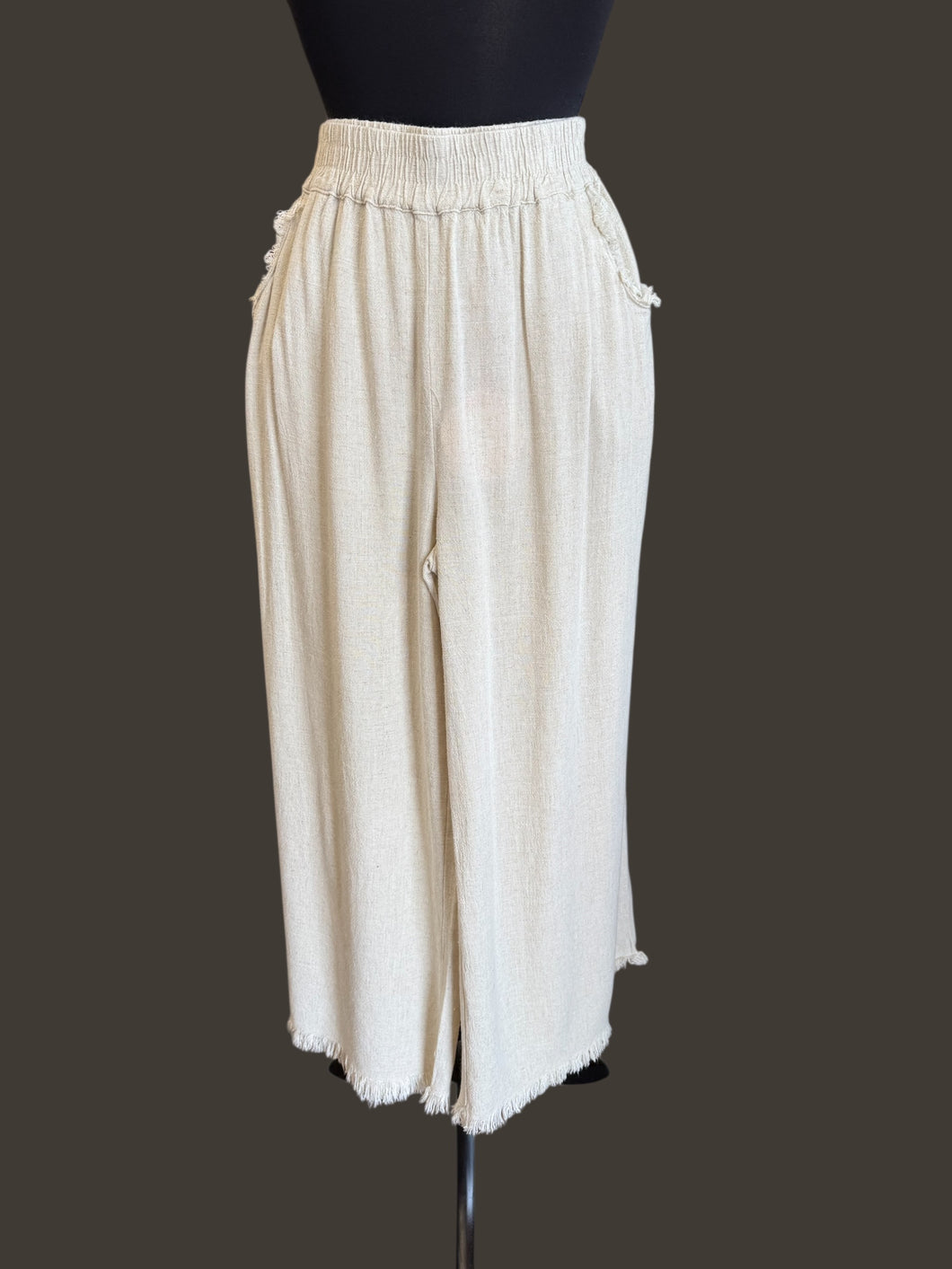 Oatmeal Ankle Pant