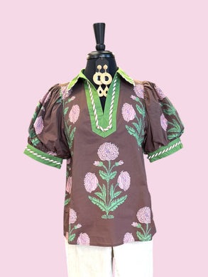 Pink Marigold Top