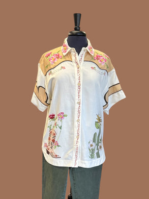 Senora Sunflower Top