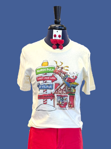 Santa's Workshop Tee