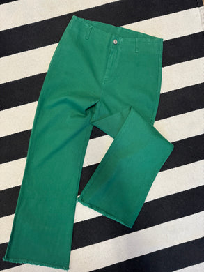 Green Stretch Jean