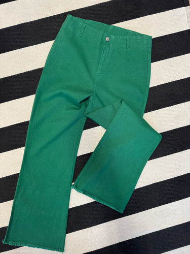 Green Stretch Jean
