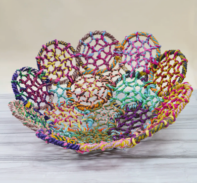 Kantha Flower Basket