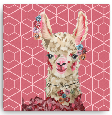 Mod Baby Llama Print