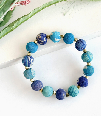 Azure Bauble Bracelet