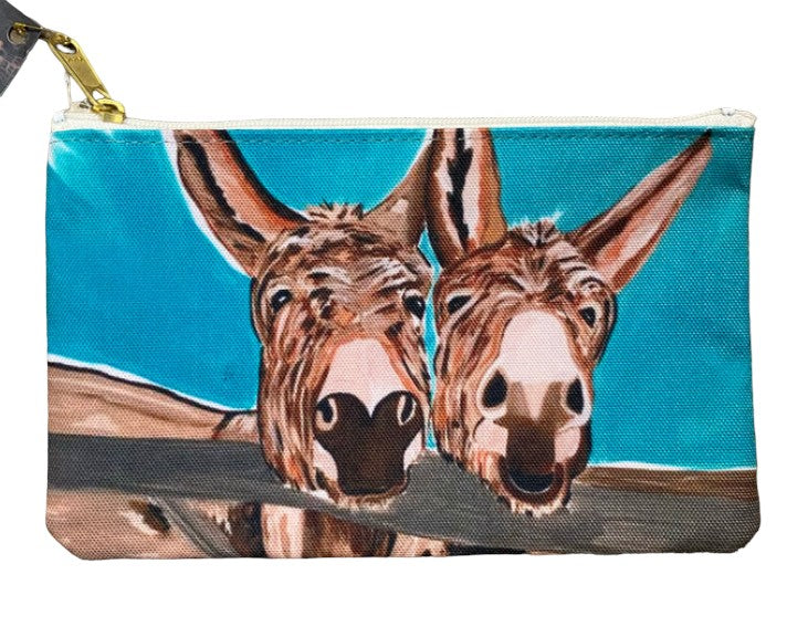 Two Donkey Pouch