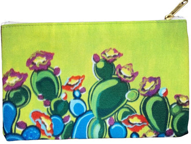 Lime Cactus Pouch