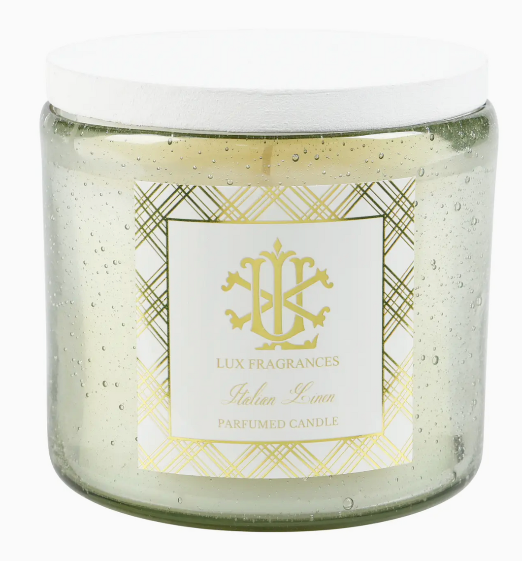 Italian Linen Candle by Lux