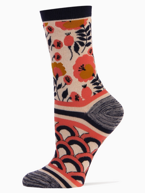 Wild Poppy Socks