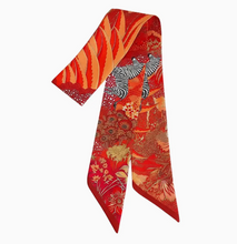 Load image into Gallery viewer, Zebra Twilly Scarf