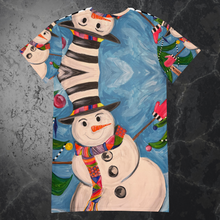 Load image into Gallery viewer, Blizzard T-shirt Dress