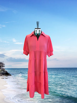 Cancun Coral Dress Sale