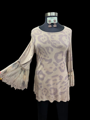 Smoldered Leopard Tunic Sale