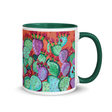 Tangerine Cactus Mug