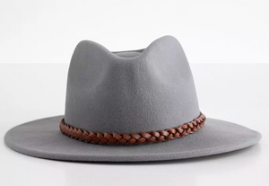 Western Messer Hat Grey