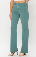 Load image into Gallery viewer, Sea Green Judy Blue Pant