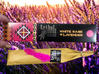 White Sage + Lavender Incense