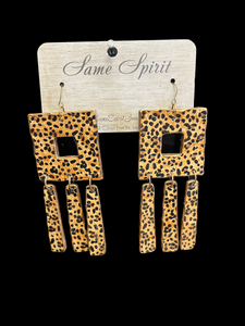 Plaza Cheetah Earrings