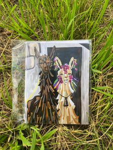 Llama Couple Notecards