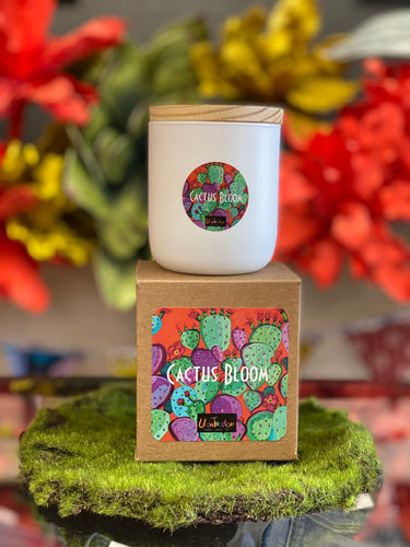 Cactus Bloom Candle