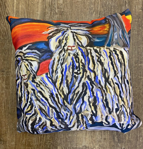 Sunset Sisters Pillow