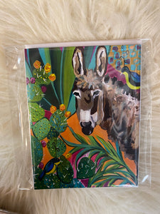 Agave Burro Notecards