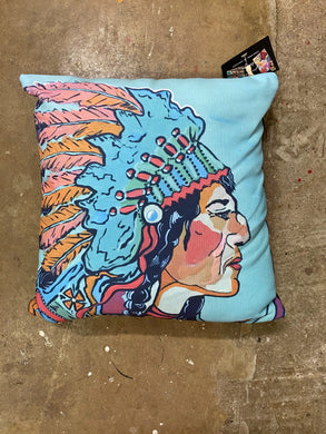 Indian Chief Pillow