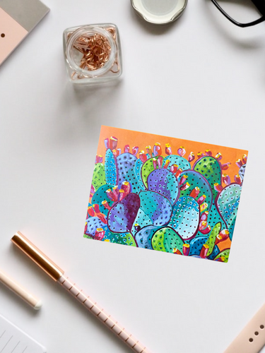Boho Cactus Notecards