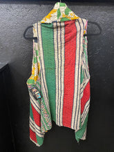 Load image into Gallery viewer, Reversible Kantha Vest
