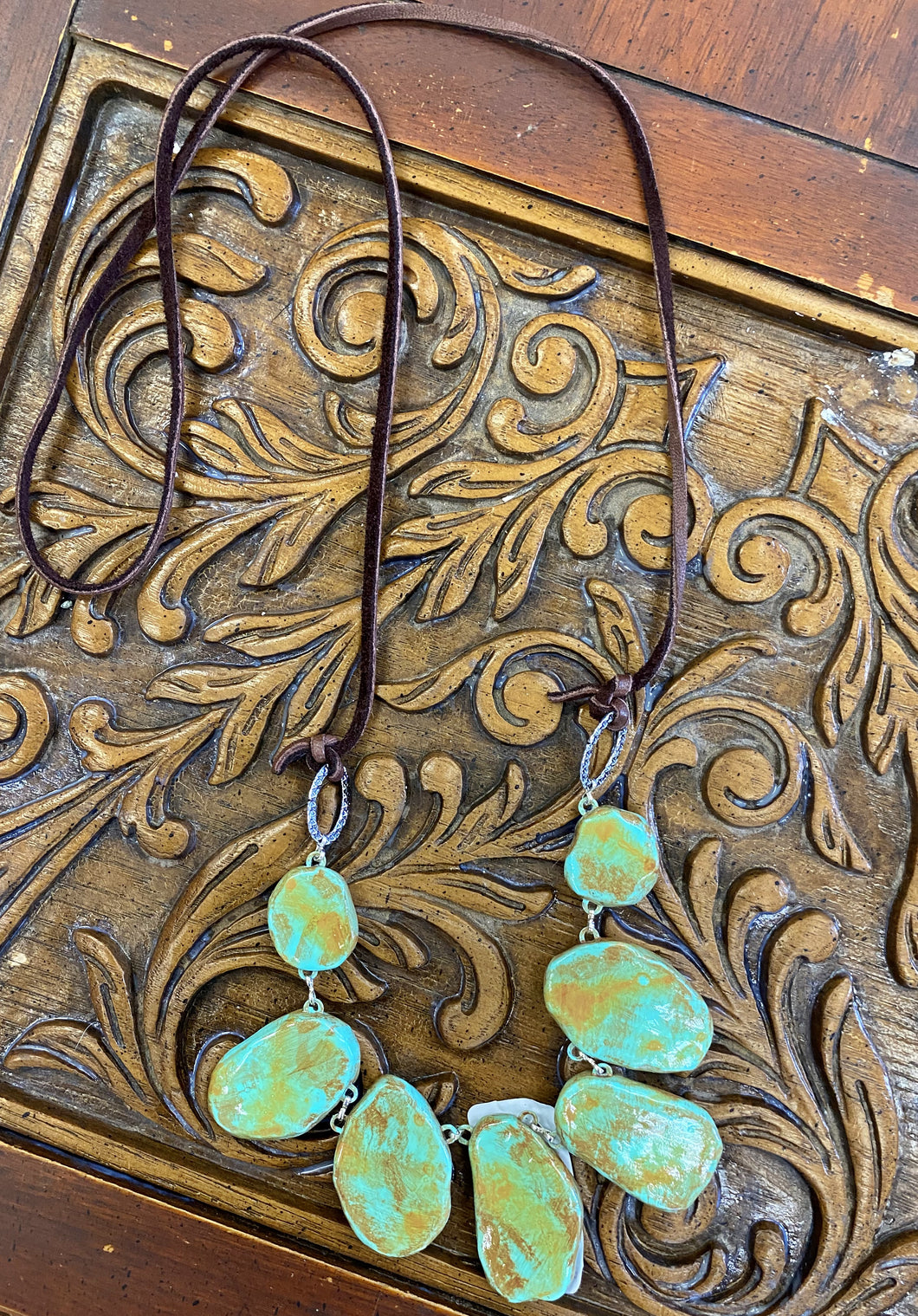 Turquoise Stones Necklace