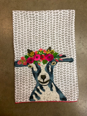 Goat Tea Towel
