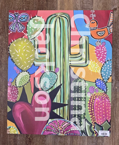 Desert Cactus Print
