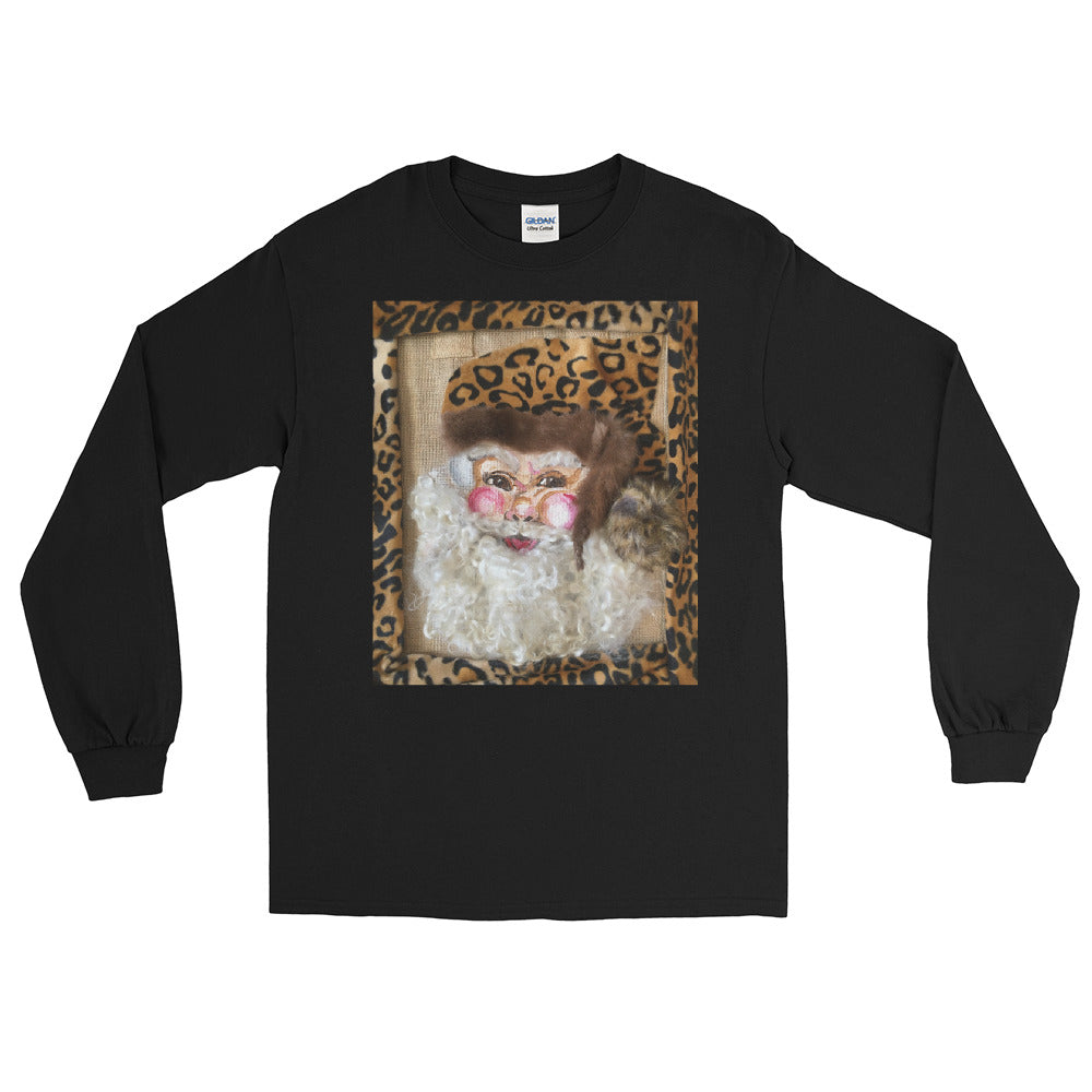 Textile Santa Long Sleeve Shirt