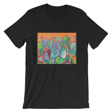 Boho Cactus Short-Sleeve Unisex T-Shirt