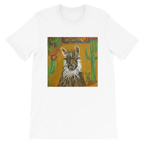 Cocoa the Llama Short-Sleeve Unisex T-Shirt
