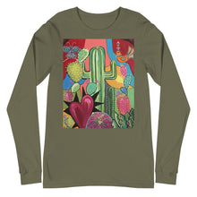 Load image into Gallery viewer, Desert Cactus Unisex Long Sleeve Tee