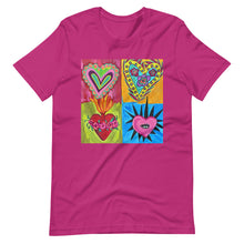 Load image into Gallery viewer, Sacred Hearts Short-Slv T-Shirt