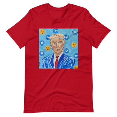 Tweeting Trump Short-Sleeve Unisex T-Shirt