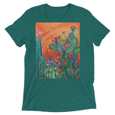 Cactus Flower Short sleeve t-shirt
