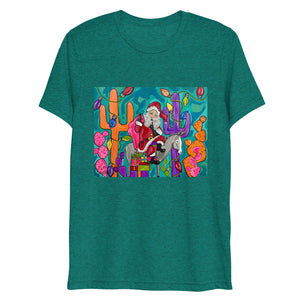 Neon Desert Santa SS t-shirt