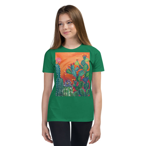 Cactus Flower Youth SS T-Shirt